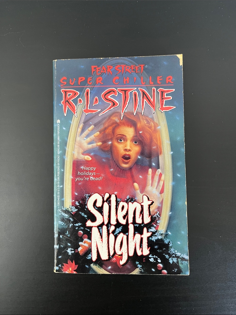 2/$10 Fear Street Silent Night - Holiday Horror Book by R.L. Stine
